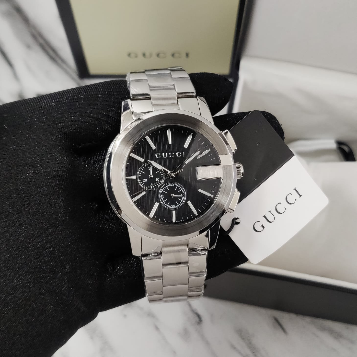 Gucci G-Chrono Ya101204 Quartz - Celebrity Watches