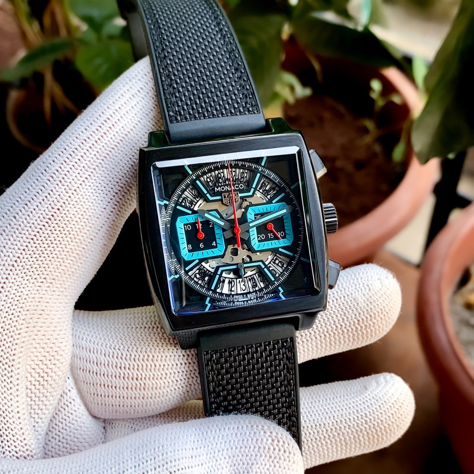 Tag Heuer Monaco Chronograph Racing Heart - Celebrity Watches