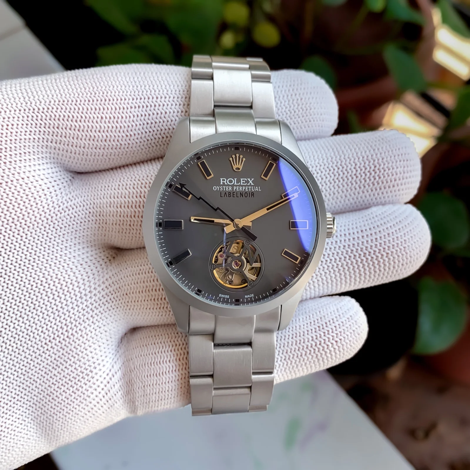 Rolex label noir for sale sale